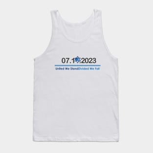Shirts in solidarity with Israel Tank Top